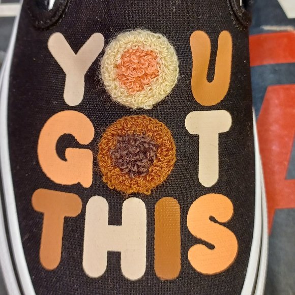 Vans Men's 3.5/Women's 5 Classic Slip-On Breast Cancer Awareness - Picture 5 of 12